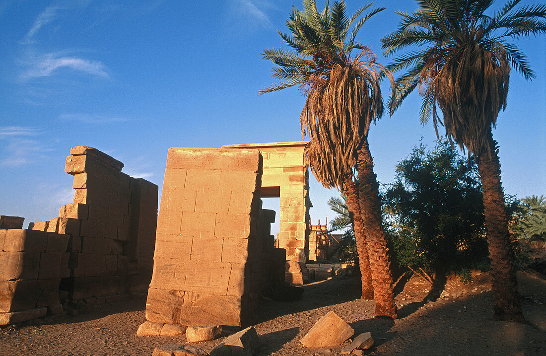 Temple of Amon, Kharga Oasis. Lybian desert, Egypt