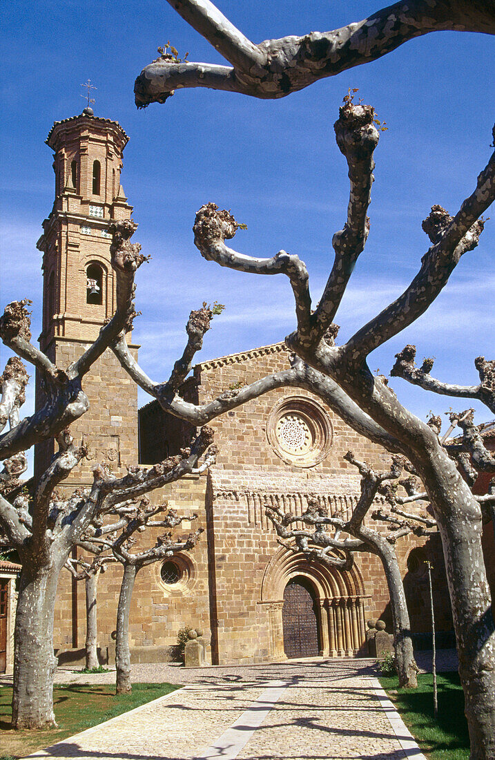 Kirche Santa María, Kloster von Veruela. Provinz Zaragoza. Spanien