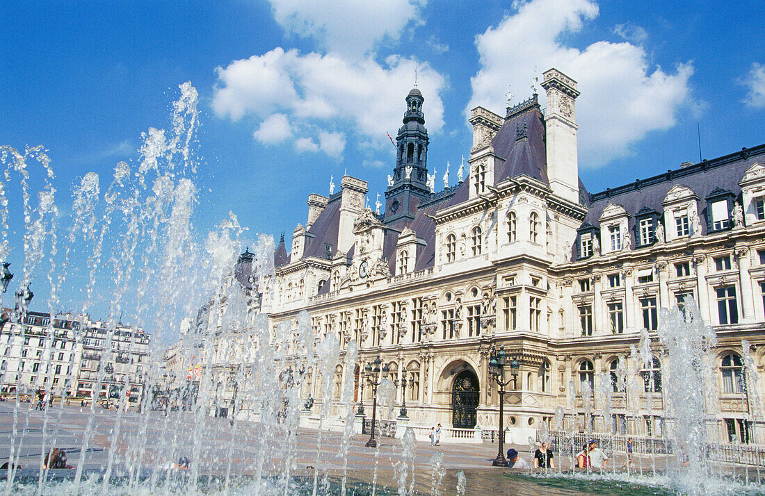 Hôtel de Ville. Paris. France