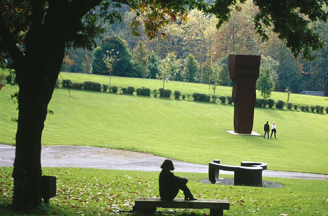 Museum Chillida Leku in Caserio Zabalaga . Hernani. Guipuzcoa. Baskenland