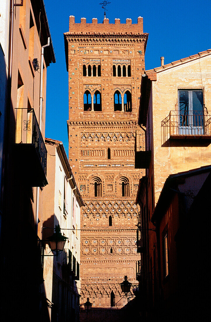 Turm von San Martin in Teruel. Aragonien. Spanien