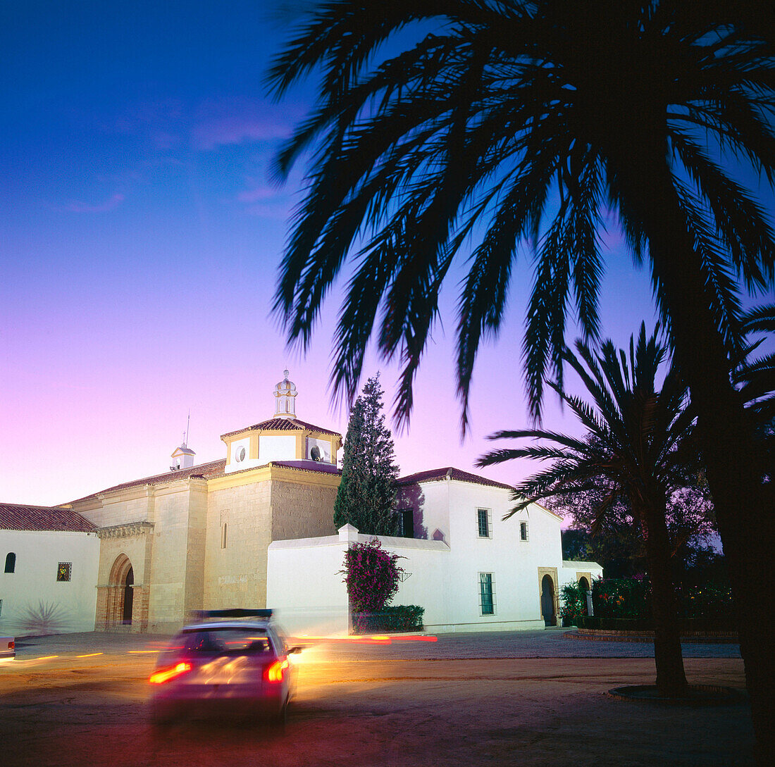 Monasterio de la Rabida in Palos de la Frontera. Huelva province. Andalusia. Spain