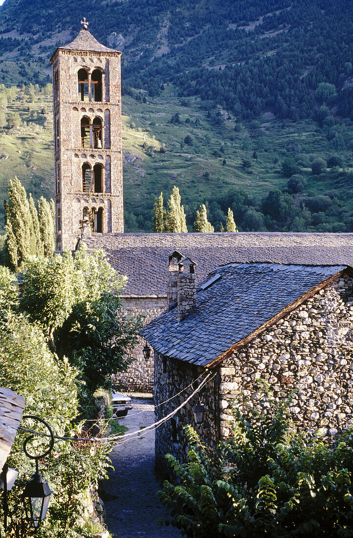 Kirche von Sant Climent. Taüll. Vall de Boí. Katalonien. Spanien