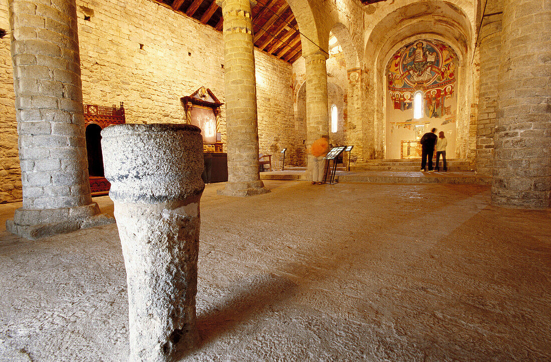 Kirche von Sant Climent. Taüll. Vall de Boí. Provinz Lleida. Katalonien. Spanien