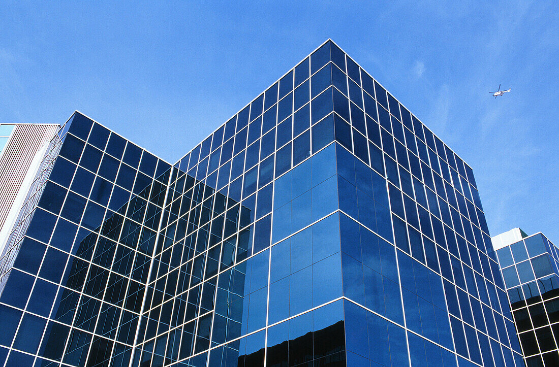 Bürogebäude in Campo de las Naciones. Madrid. Spanien