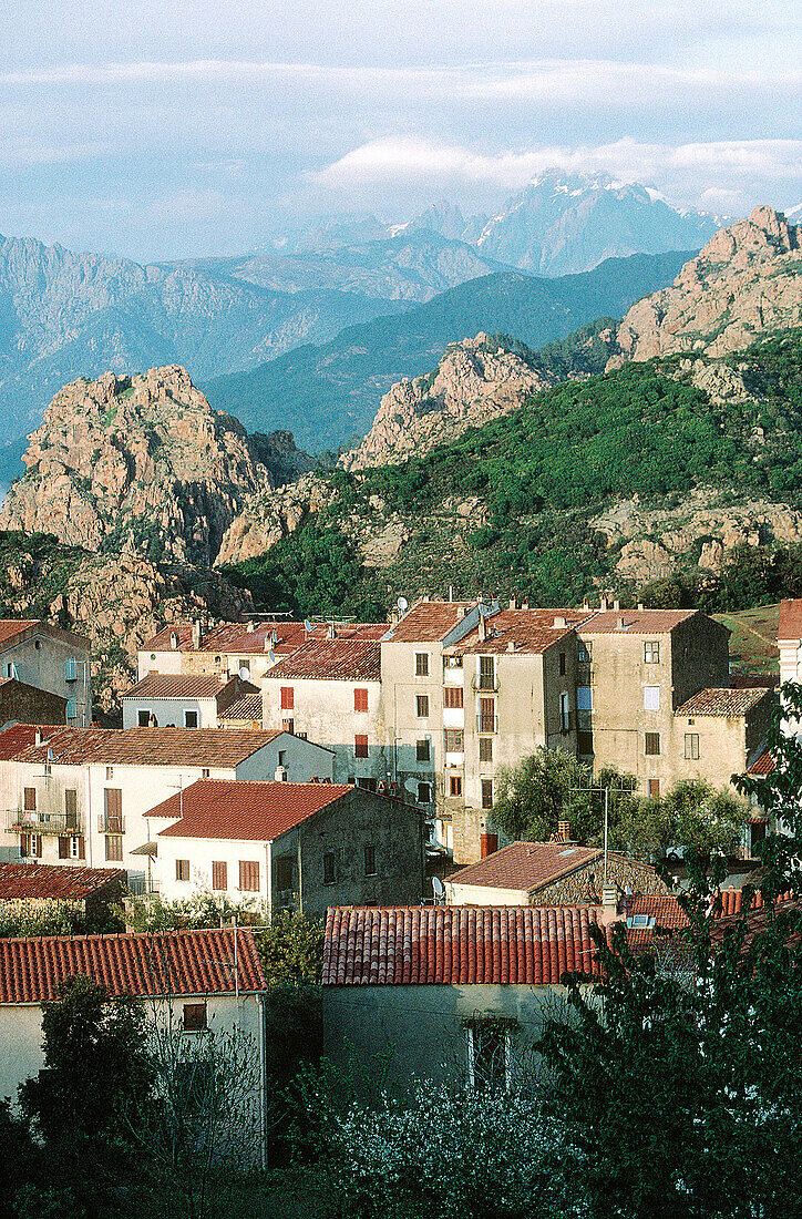 Piana, Corsica Island. France