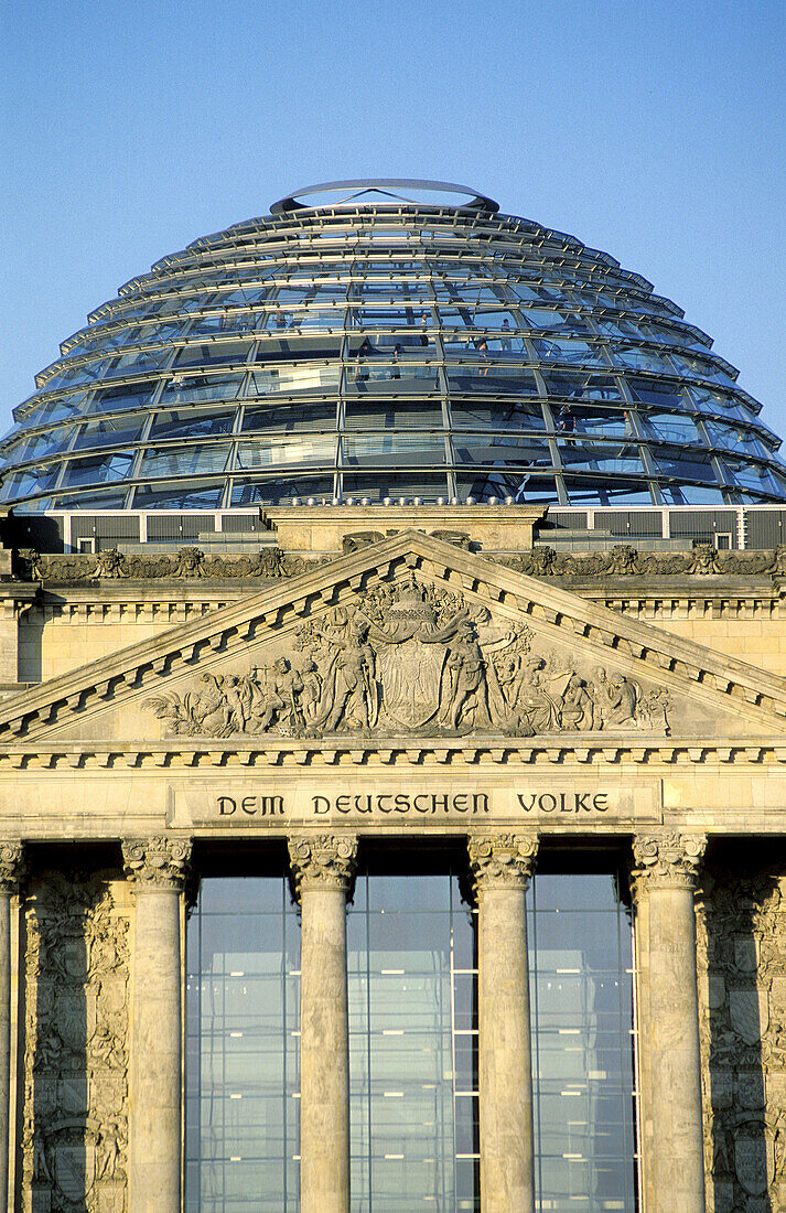 The Reichstag. Berlin. Germany