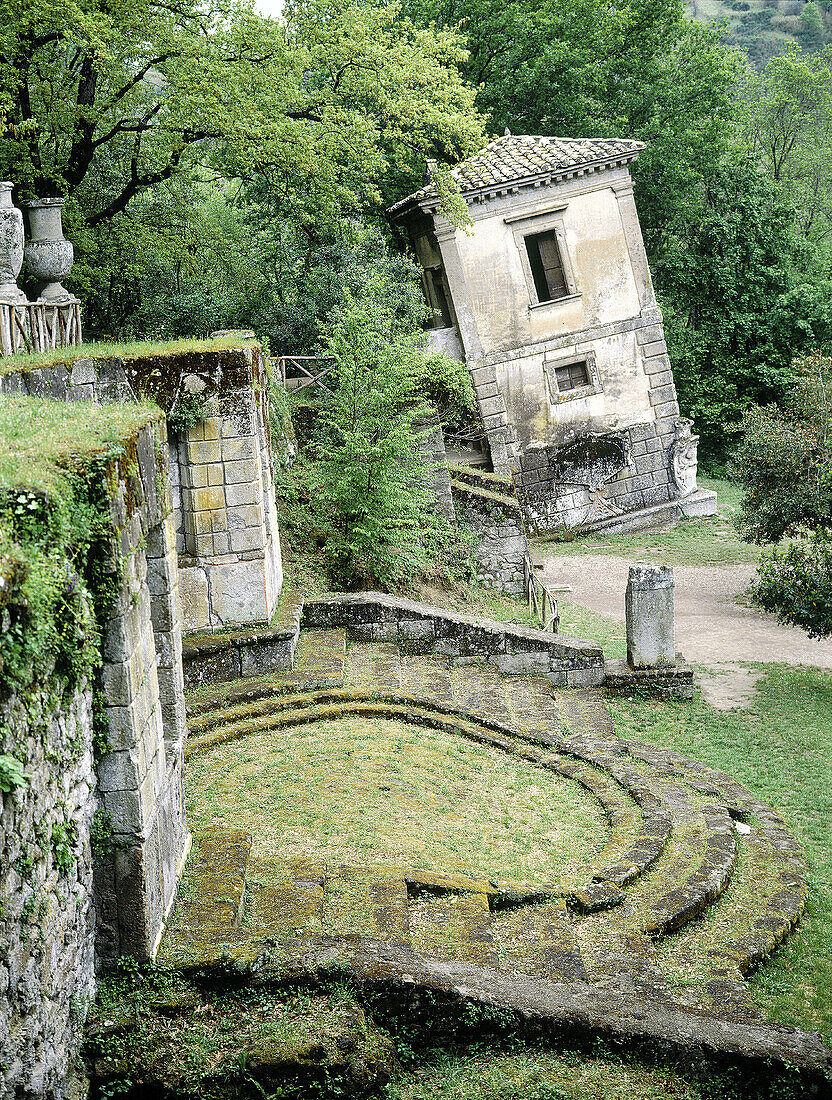 Parco dei Mostri. Bomarzo. Italy