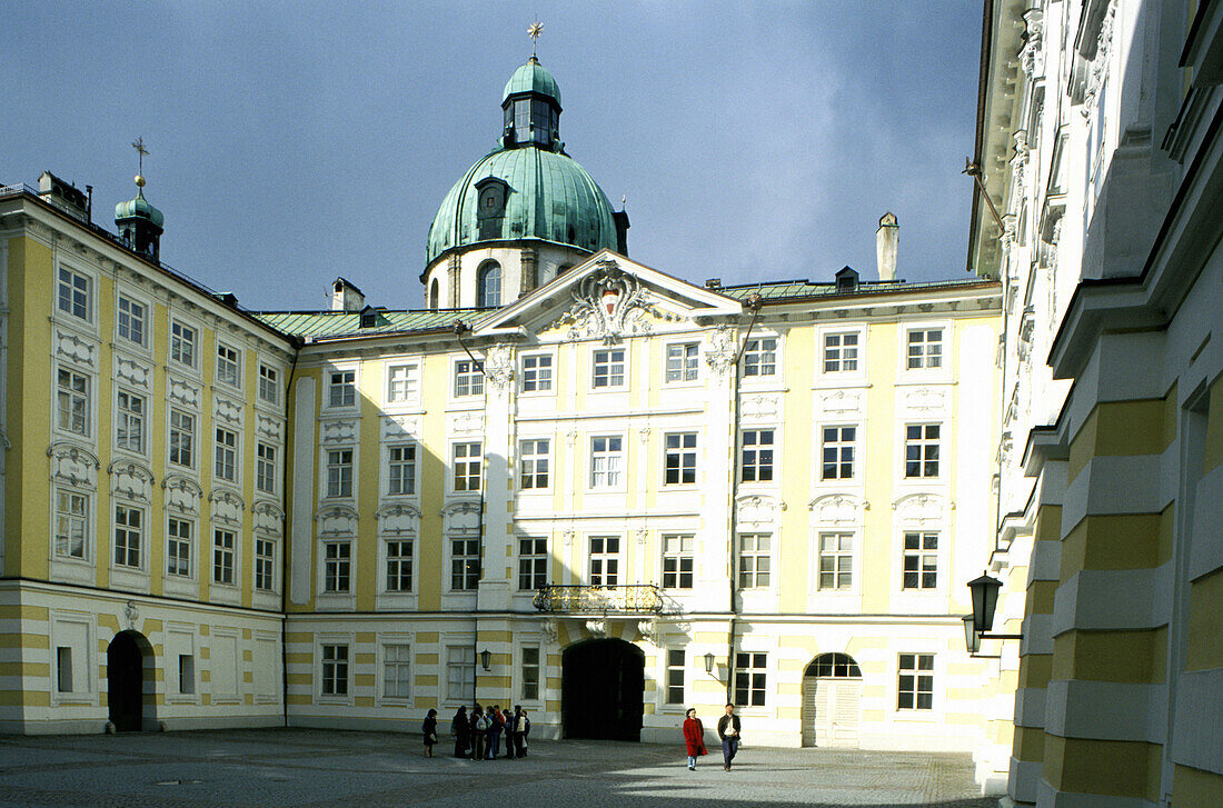 The Horfburg (Imperial Palace). Innsbruck. Tyrol. Austria