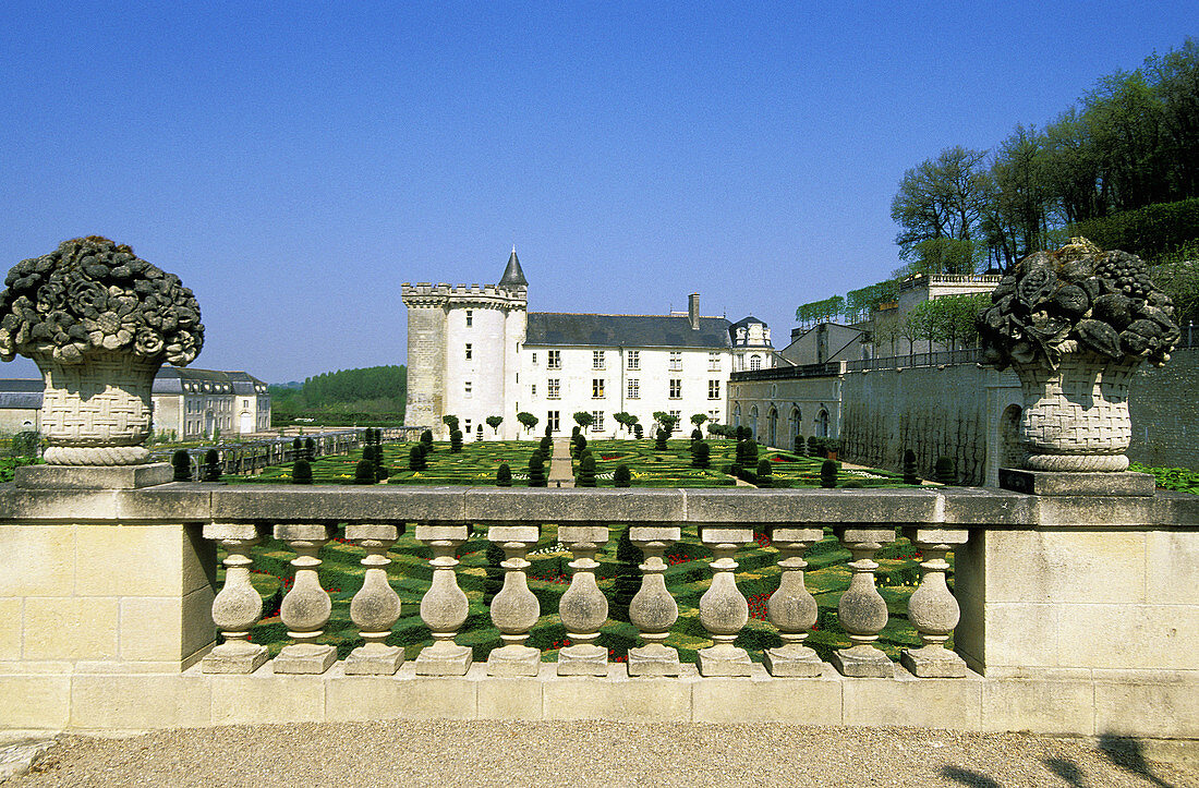 Château de Villandry. Touraine. Loire Valley. France