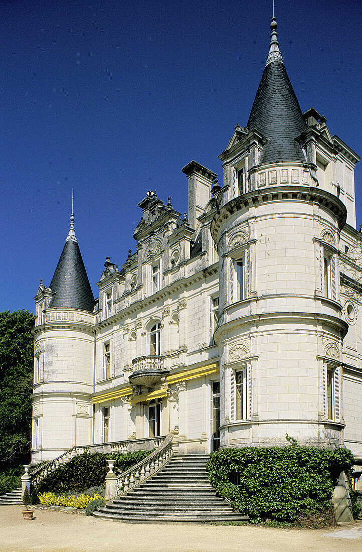 Chateaux de la Tortiniere Hotel in Montbazon. Touraine. Val-de-Loire. France
