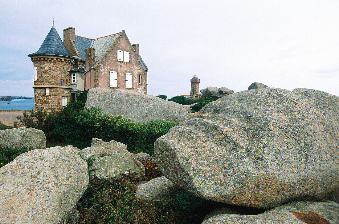 Ploumanac h rocks. Perros Guirec. Cotes d Armor. Brittany. France