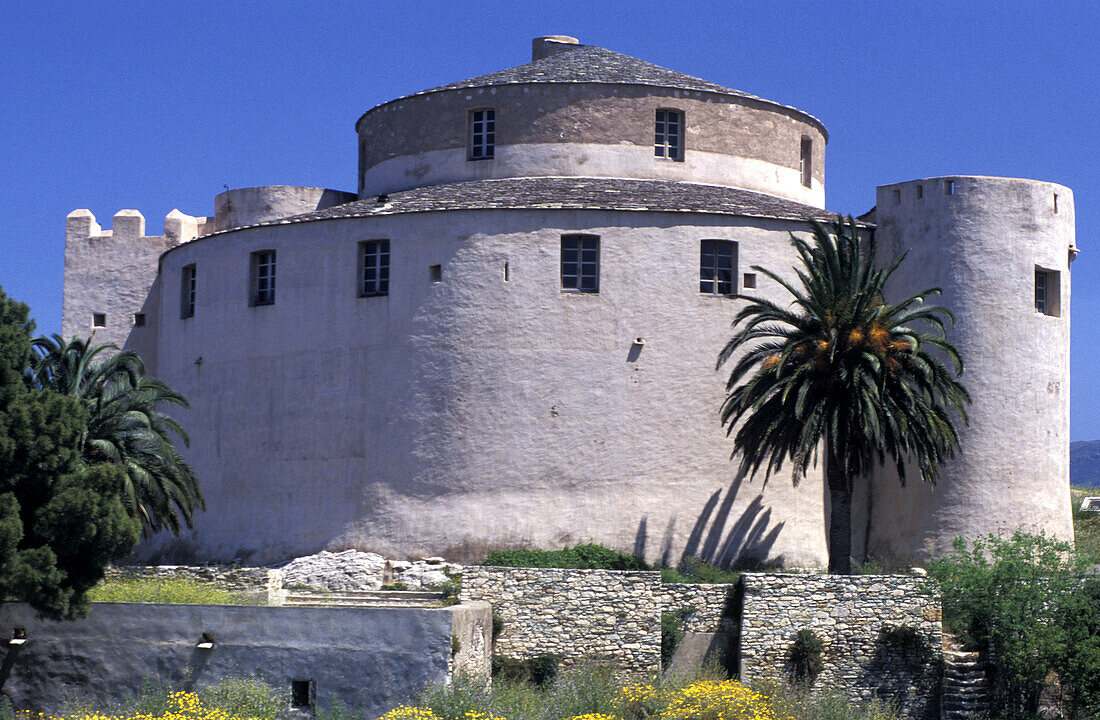 Citadel at Saint-Florent. Corsica Island, France