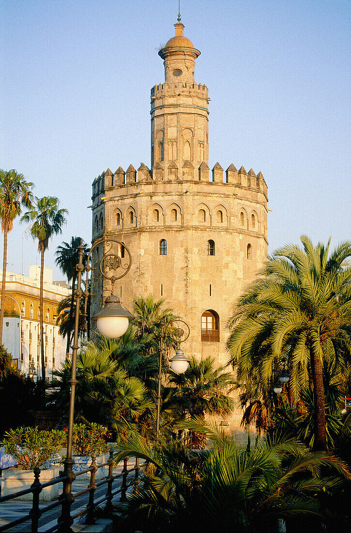  13th Century, Andalucia, Andalusia, Architecture, Art, Arts, Building, Buildings, Cities, City, Cityscape, Cityscapes, Color, Colour, Daytime, Europe, Evening, Exterior, Landmark, Landmarks, Outdoor, Outdoors, Outside, Palm, Palm tree, Palm trees, Palms,