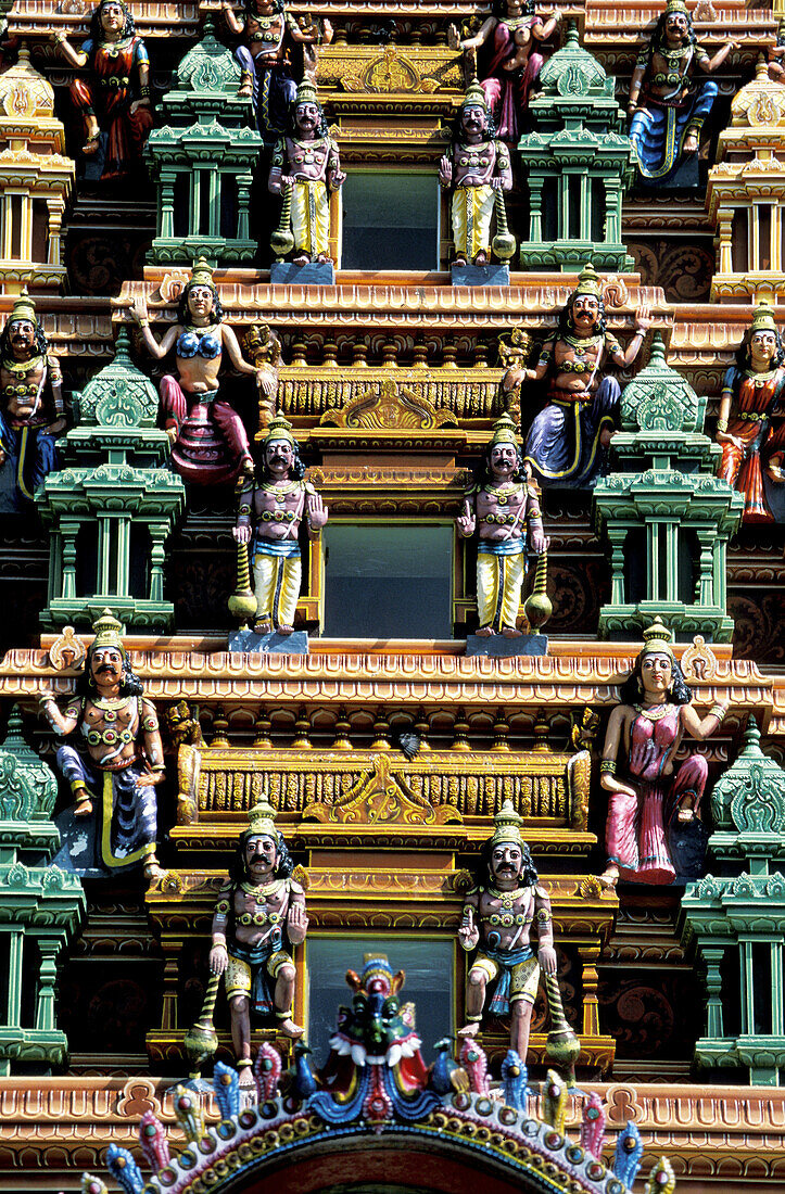 Tamil Hindu Temple. Mauritius