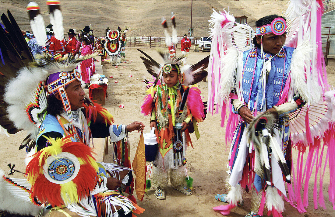 Indians at intertribal ceremonial. Gallup. New Mexico. USA