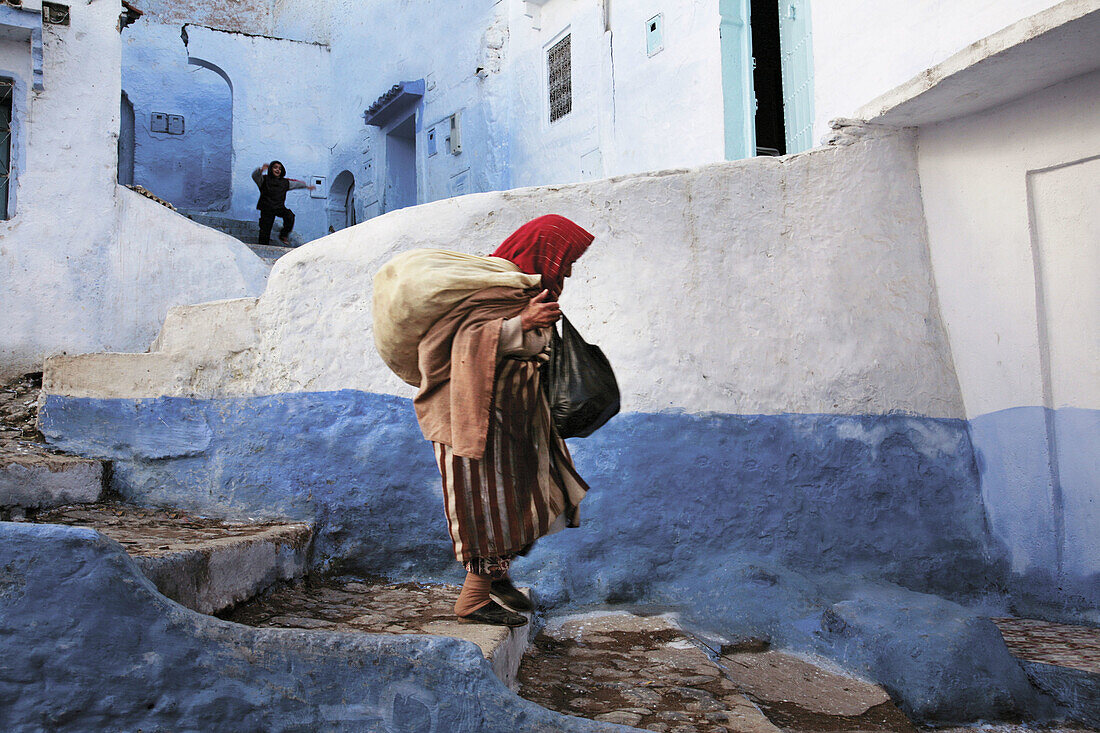 At Chefchaouen. Rif. Morocco.
