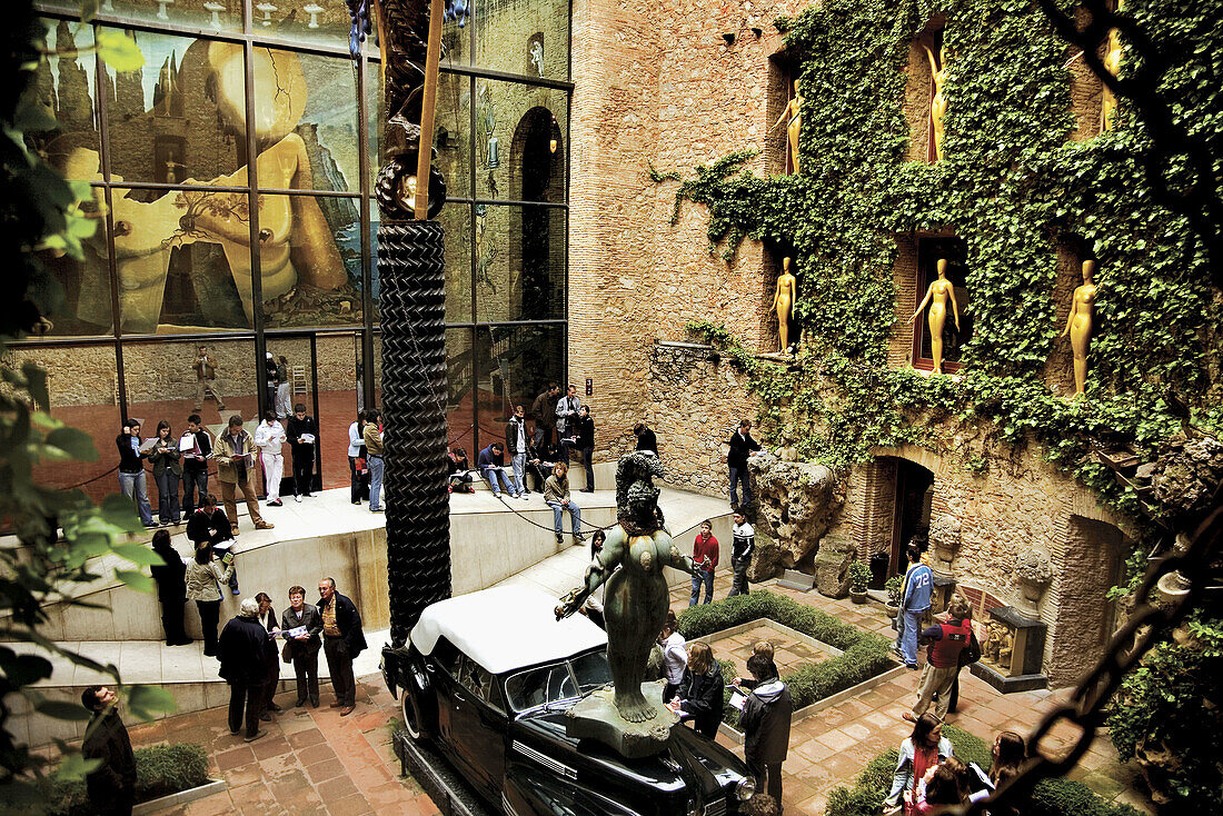 Dalí Museum, Figueres. Girona province, Catalonia, Spain