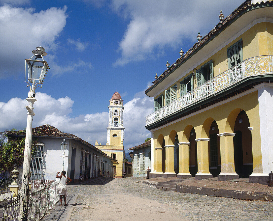 Museo Nacional de la Lucha contra los Bandidos (old convent of San Francisco de Asis ). Trinidad. Cuba