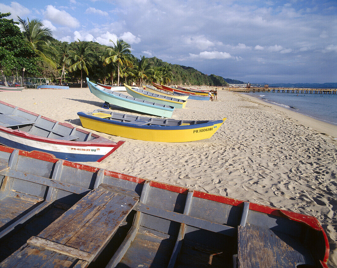 Puerto Rico. Near Aguadilla. Playa Boqueron Sur (known locally as Crash Boat Beach)