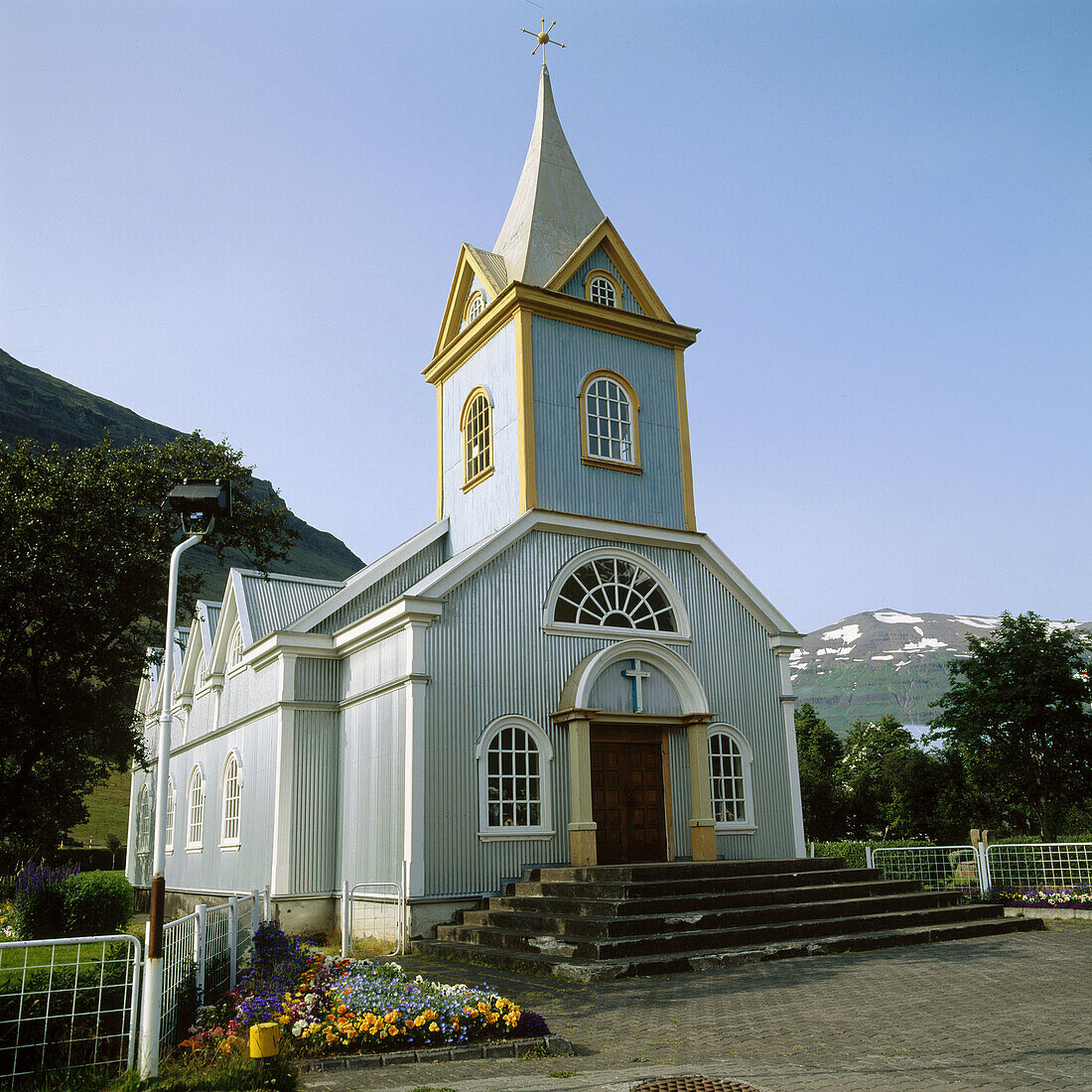 Kirche, Seydisfjordur, Island