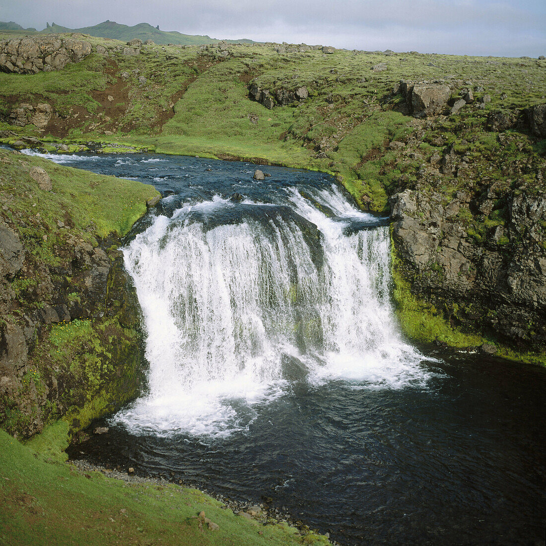 Waterfall, Skoga River, Iceland