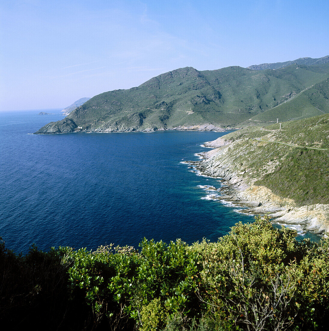Marine de Giottani. Cape Corse. Corsica Island. France