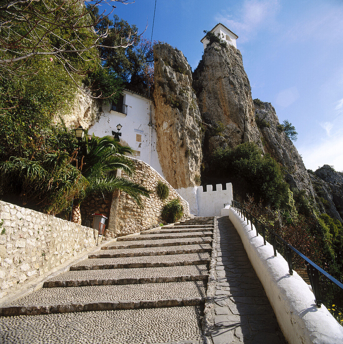 Burg San Jose, Guadalest, Provinz Alicante, Spanien