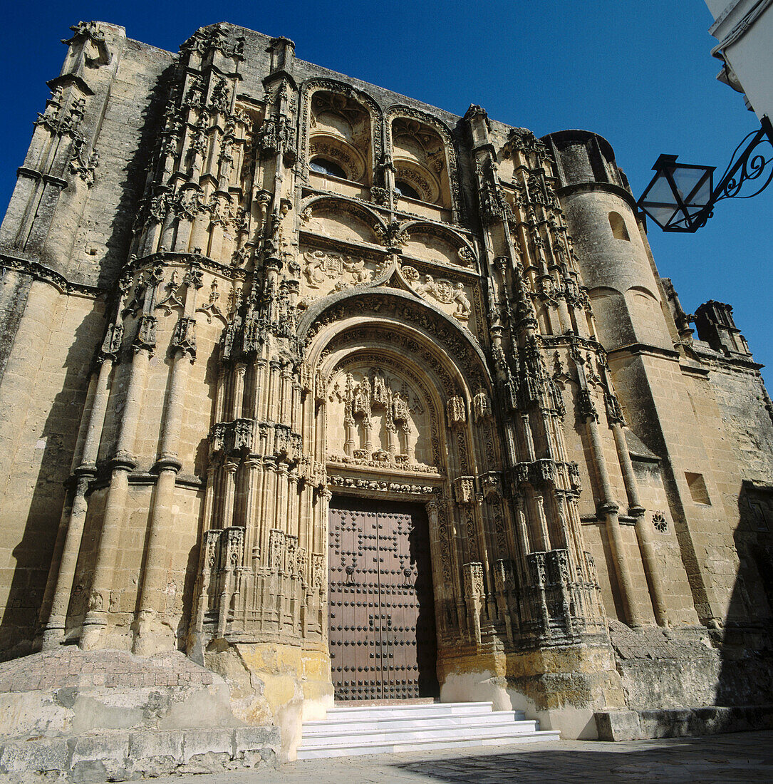 Kirche von Santa Maria. Arcos de la Frontera, Provinz Cádiz, Andalusien, Spanien.