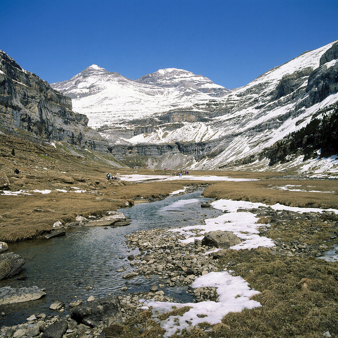 Circo de Soaso. Nationaler Naturpark Ordesa. Pyrenäen. Huesca. Spanien.