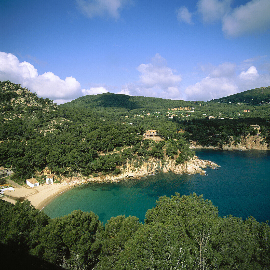 Aiguablava. Costa Brava. Provinz Girona, Katalonien. Spanien