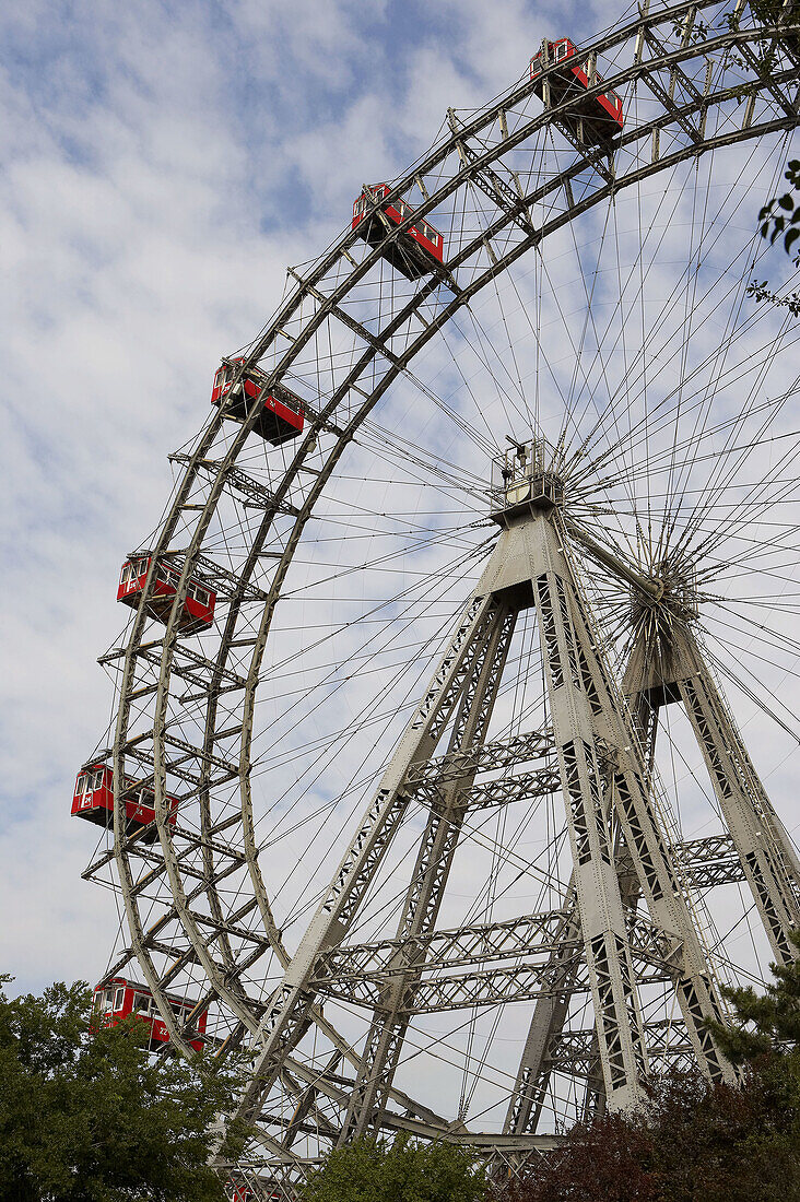 Riesenrad, Prater, Wien. Österreich