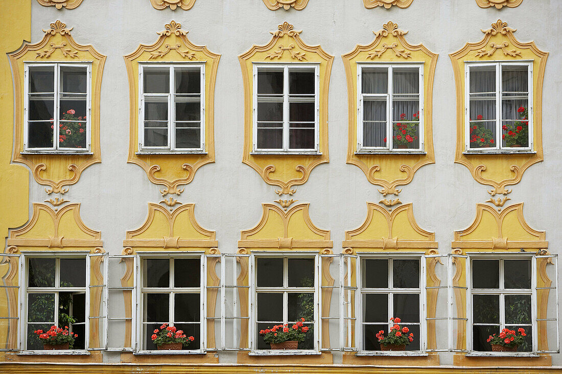 Mozarts Geburtshaus, Salzburg. Österreich