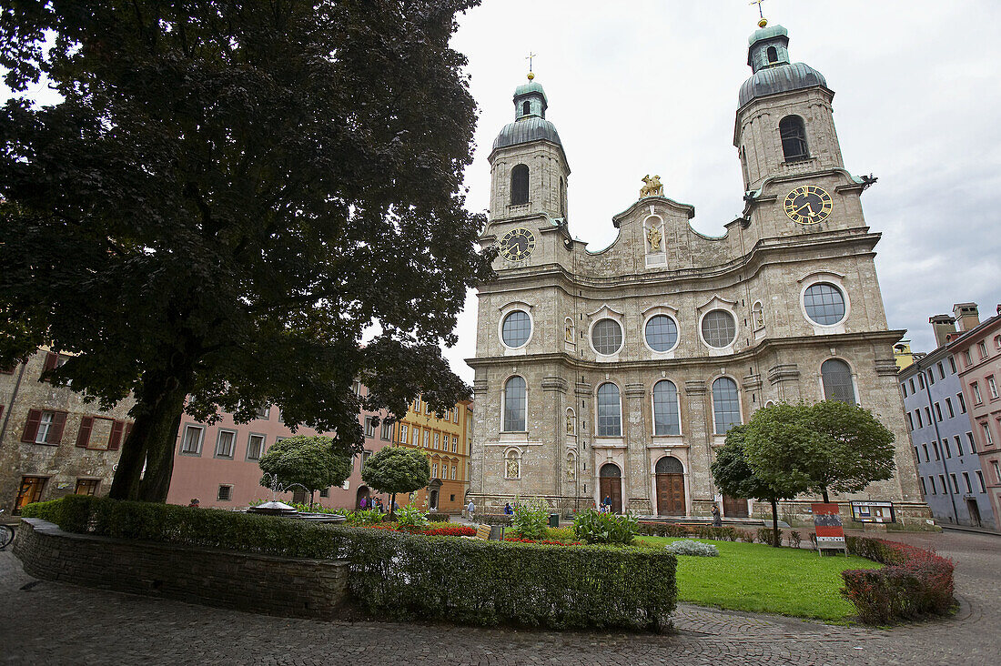 Dom zu St. Jakob am Domplatz, Innsbruck. Tirol, Österreich