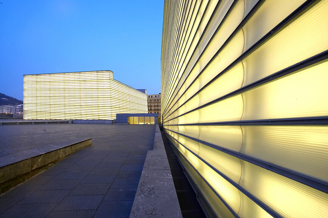 Kursaal Center, von Rafael Moneo. San Sebastián. Guipuzcoa. Spanien