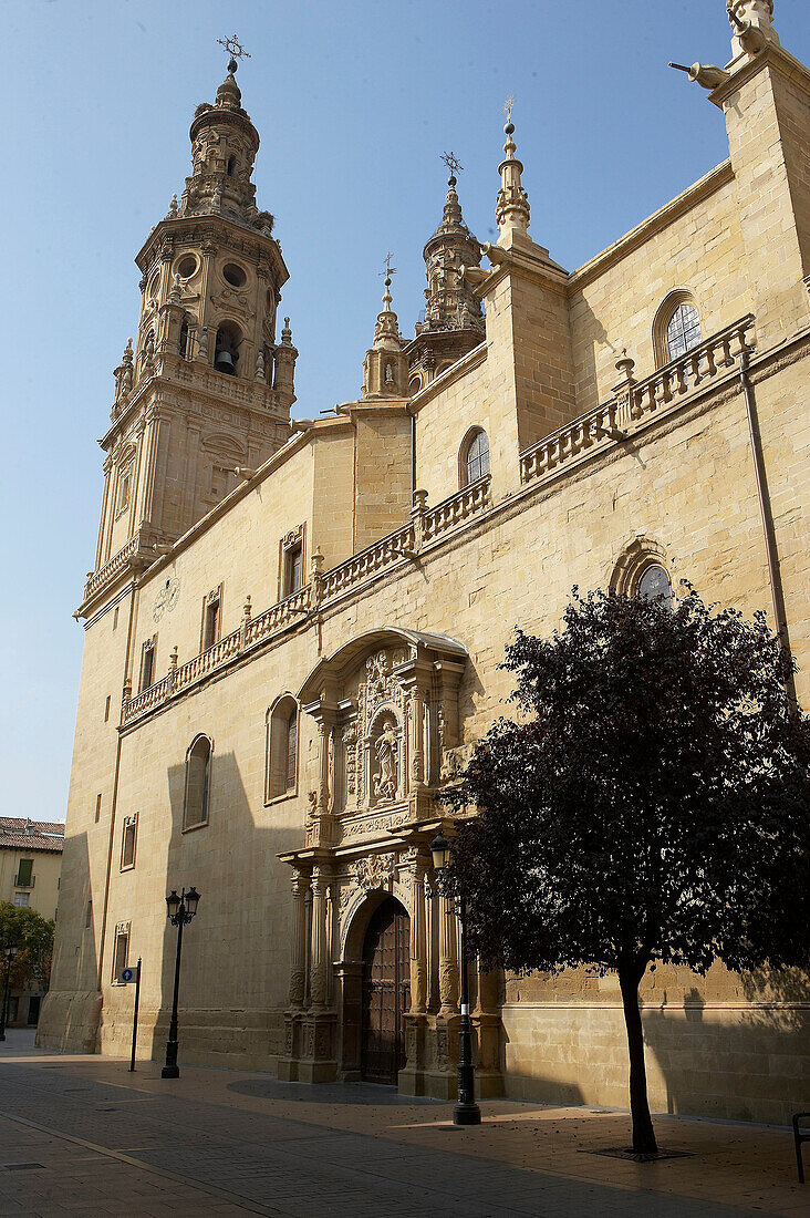 Cocathedral of Santa Maria La Redonda, Calle Portales, Logroño, La Rioja, Spain