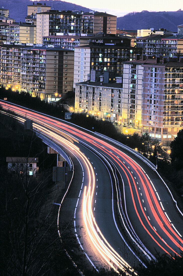 Motorway. Renteria. Spain