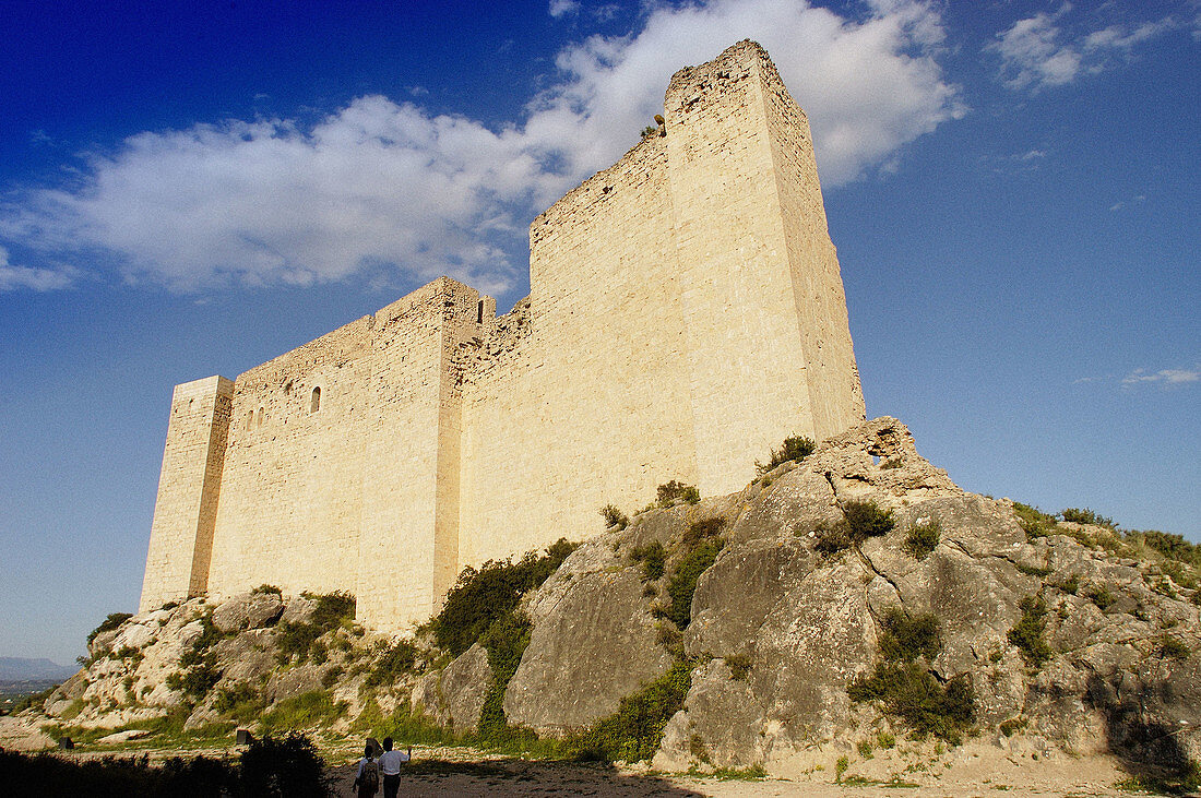 Templar castle of Miravet. Tarragona province. Spain
