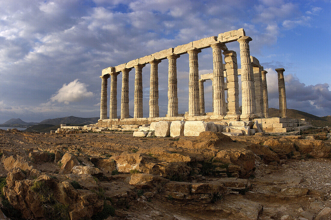 Temple of Poseidon. Sounion. Greece