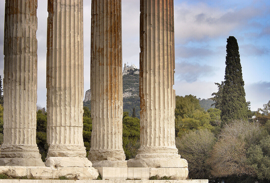 Temple of Olympian Zeus. Athens, Greece