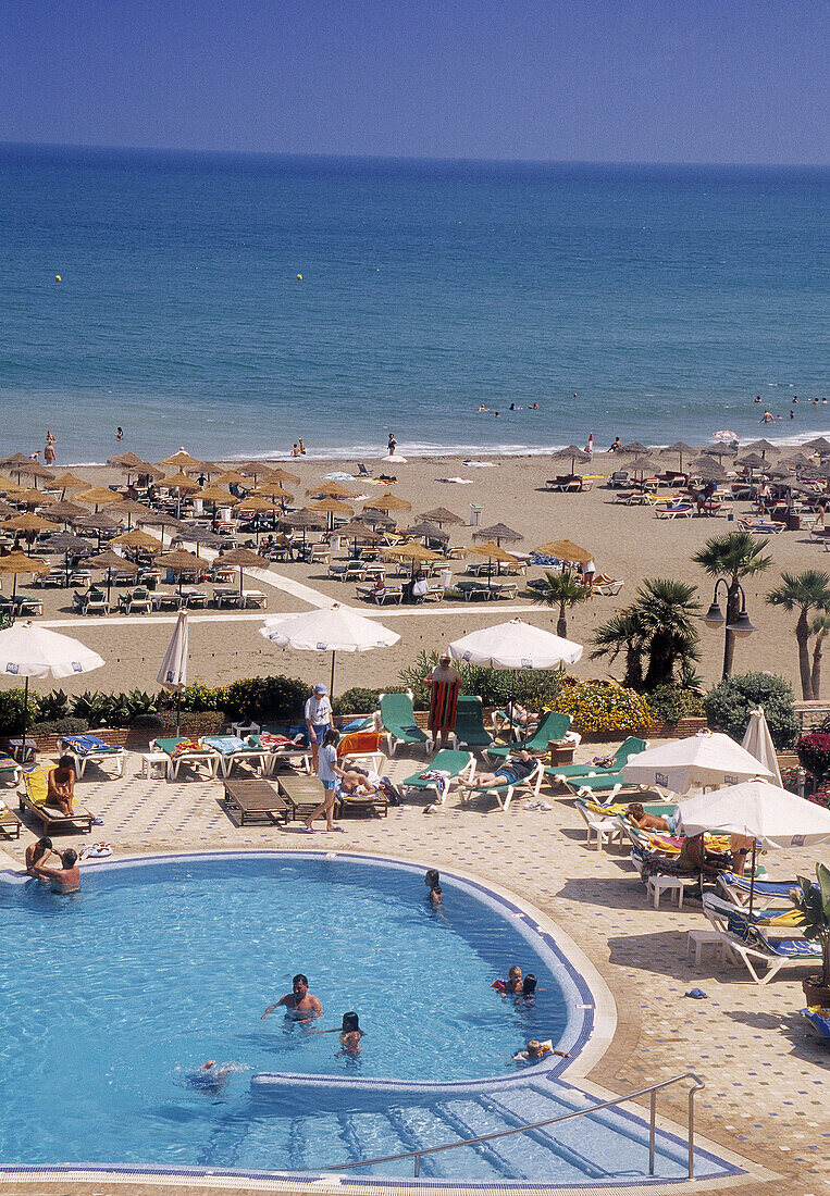 Hotel Amaragua. Torremolinos, Costa del Sol, Málaga province. Spain