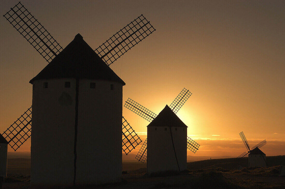Windmills. Campo de Criptana. Ciudad Real province, Spain