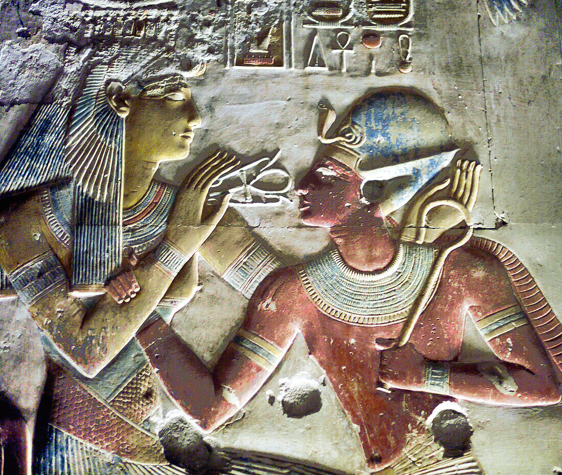 Abydos temple. Egypt