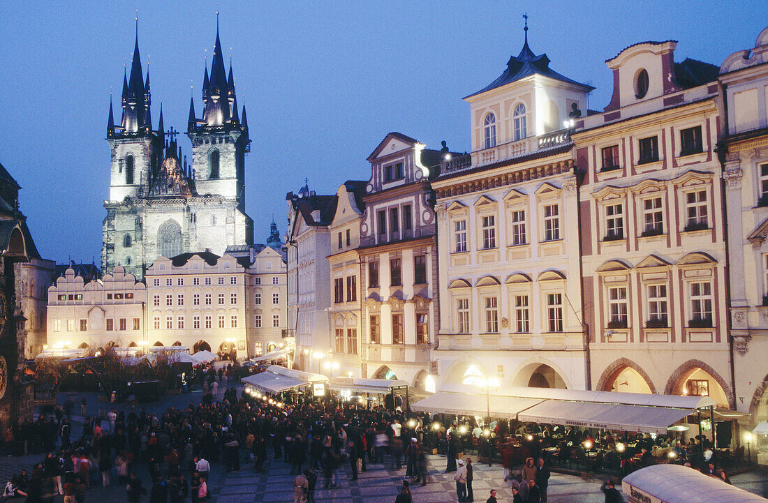 Staré Mesto Square (Old Town). Prague.