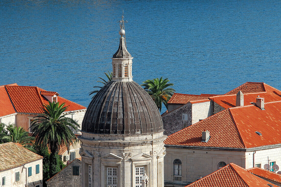 Cathedral. Old town. Dubrovnik. Croatia.