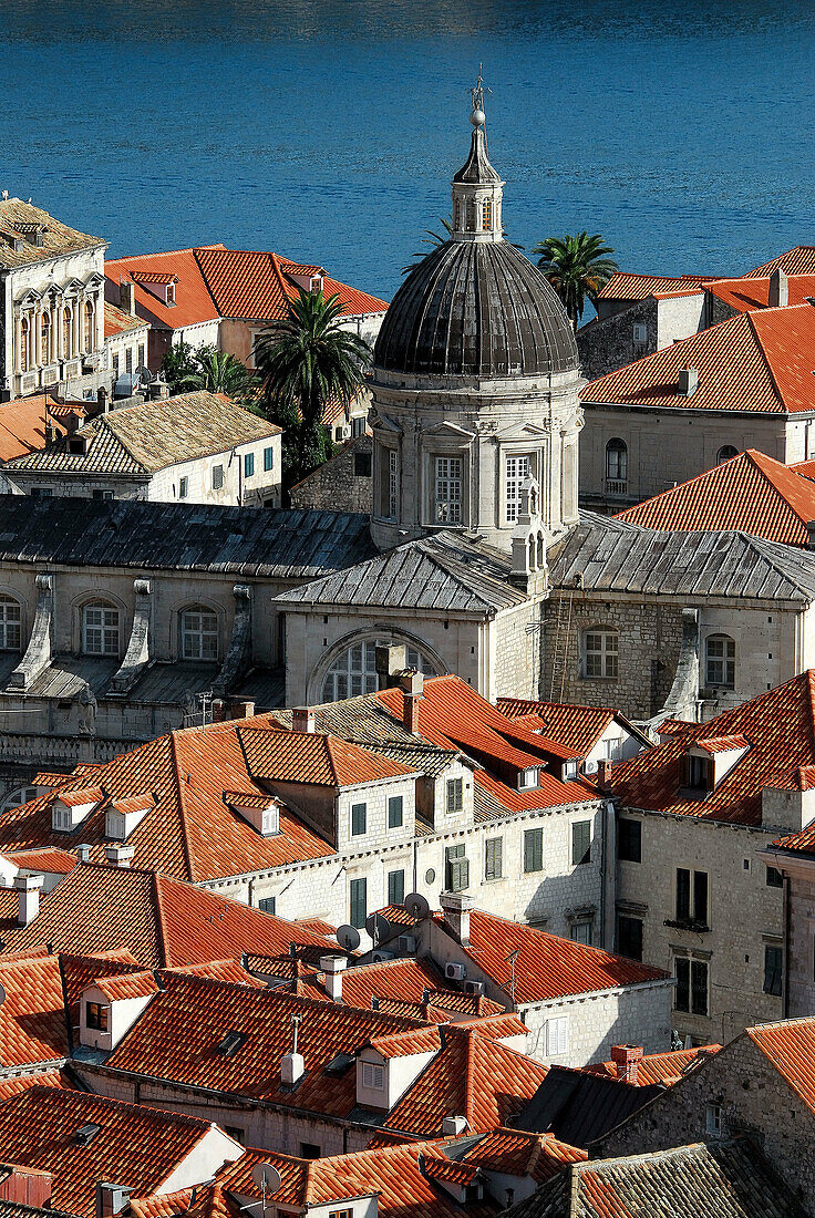 Cathedral. Old town. Dubrovnik. Croatia.