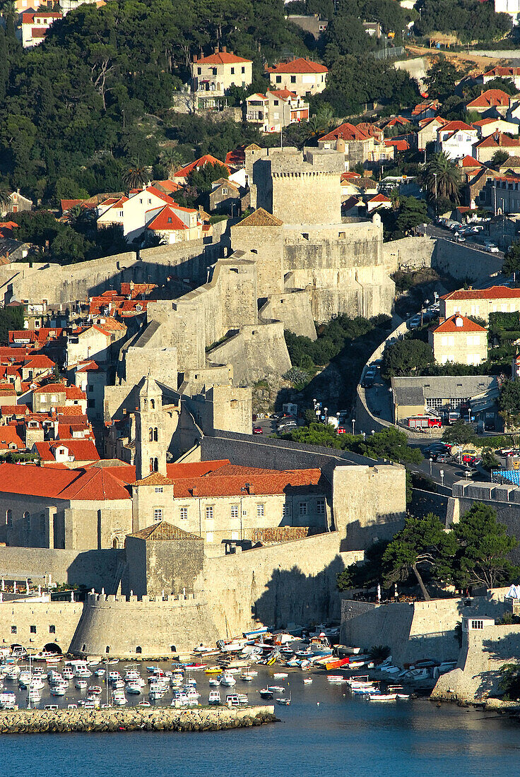 Walls. Dubrovnik. Croatia.