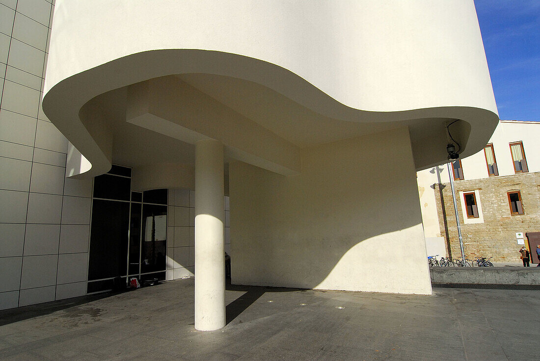 MACBA, Museum of Contemporary Art (1987-95, by Richard Meier). Barcelona. Spain