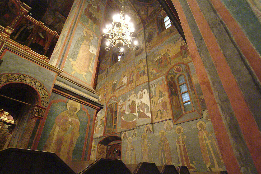 Mosocow, Russia, Kremlin, Archangel Cathedral