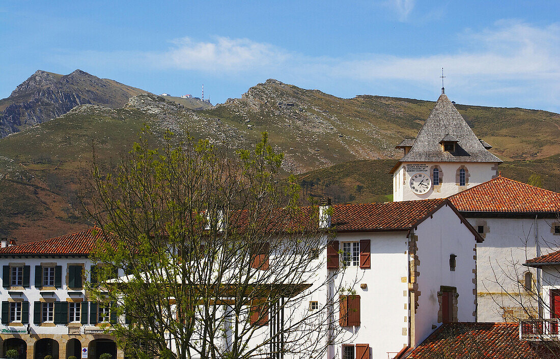 Sare and La Rhune, dept Pyrénées-Atlantiques, France